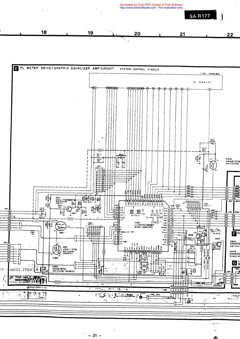 Сервисная инструкция Technics SA-R177 (schematic)