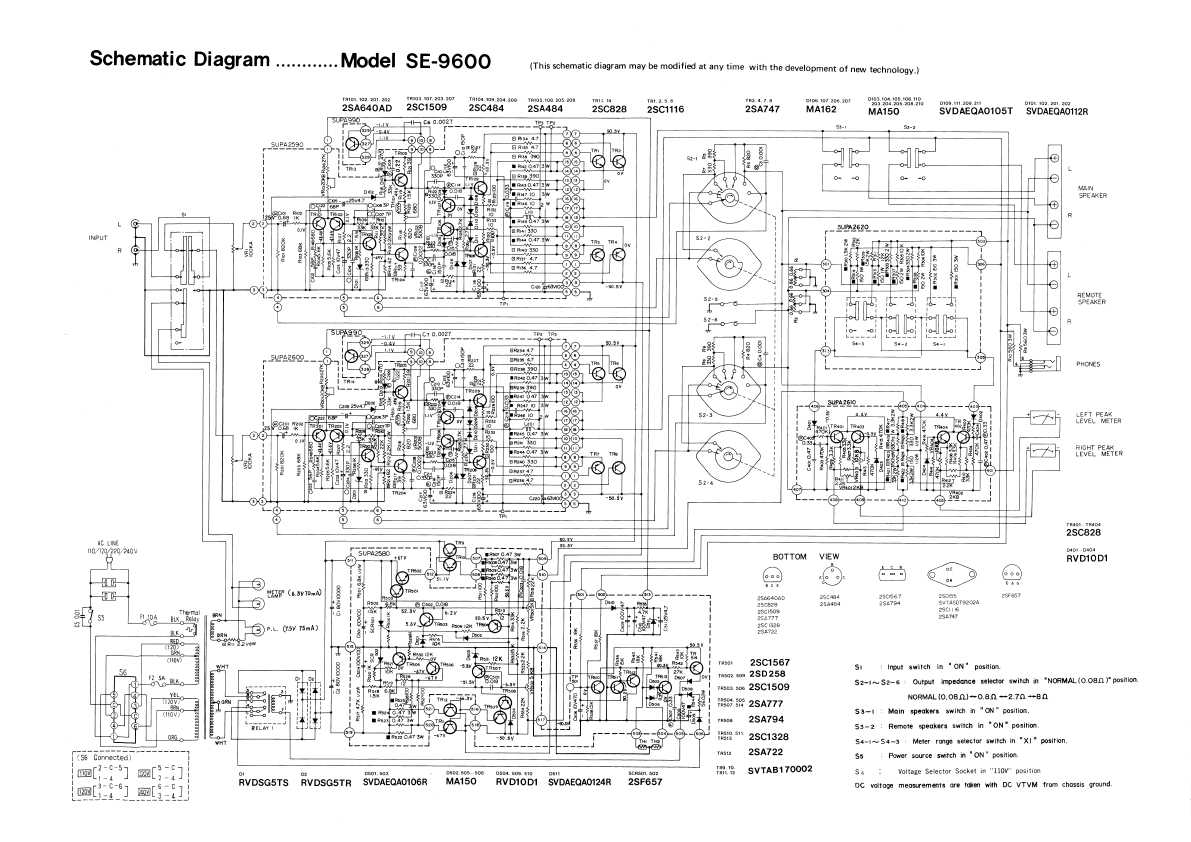 Сервисная инструкция Technics SE-9600