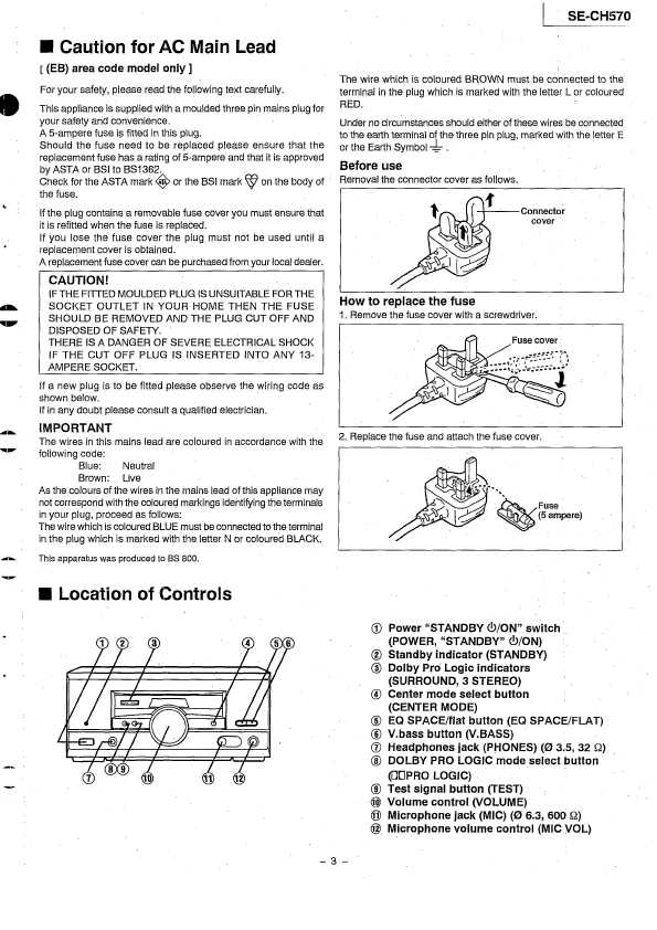 Сервисная инструкция Technics SE-CH570
