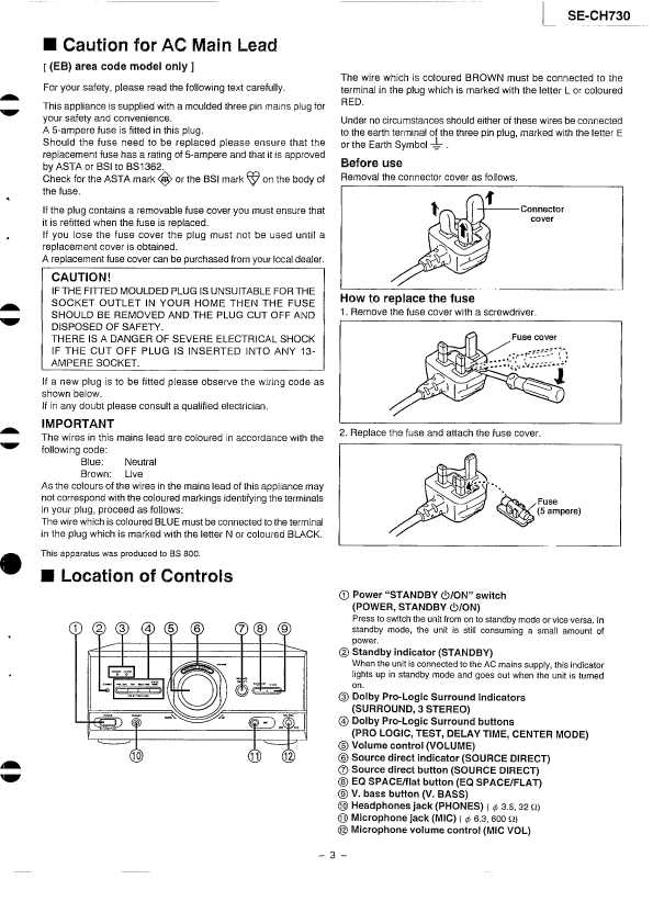 Сервисная инструкция Technics SE-CH730