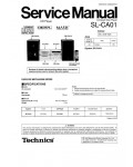 Сервисная инструкция Technics SL-CA01