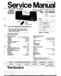 Сервисная инструкция Technics SL-CH900
