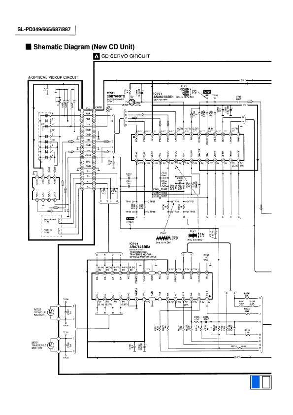 Сервисная инструкция Technics SL-PD349, SL-PD665, SL-PD687, SL-PD887