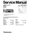 Сервисная инструкция Technics SL-PS740A