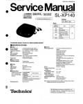 Сервисная инструкция Technics SL-XP140