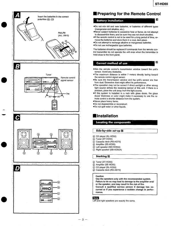 Сервисная инструкция Technics ST-HD55