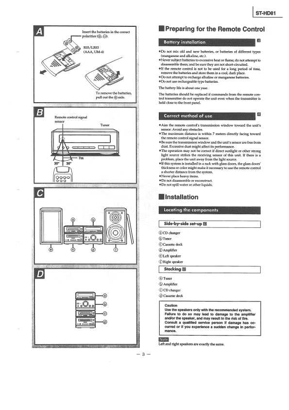 Сервисная инструкция Technics ST-HD81