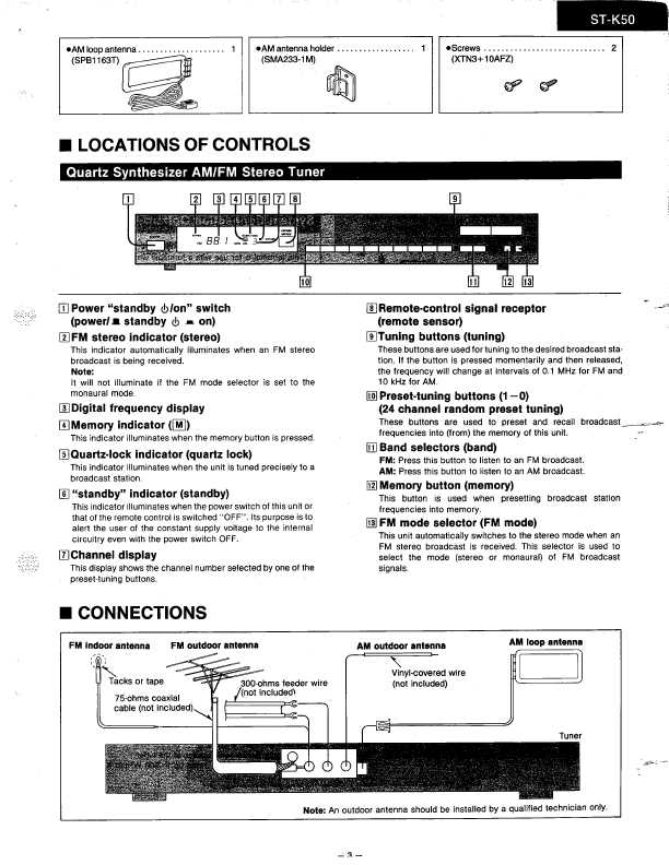 Сервисная инструкция TECHNICS ST-K50