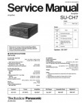Сервисная инструкция Technics SU-CH7