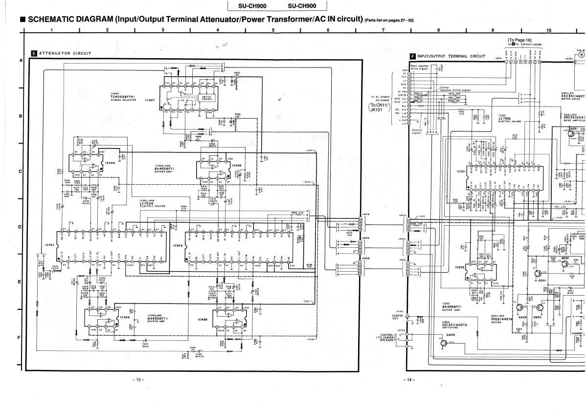 Сервисная инструкция Technics SU-CH900