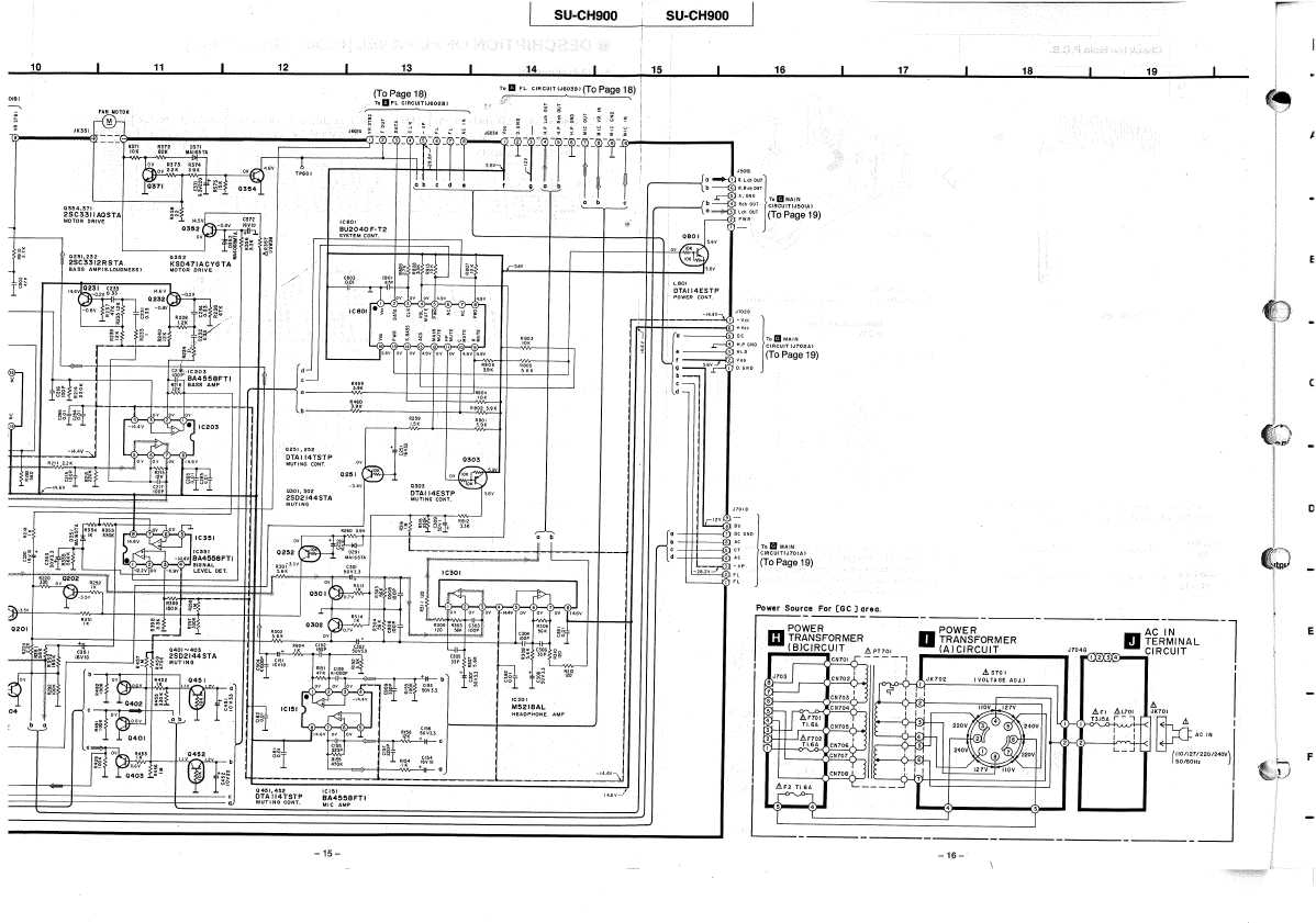 Сервисная инструкция Technics SU-CH900