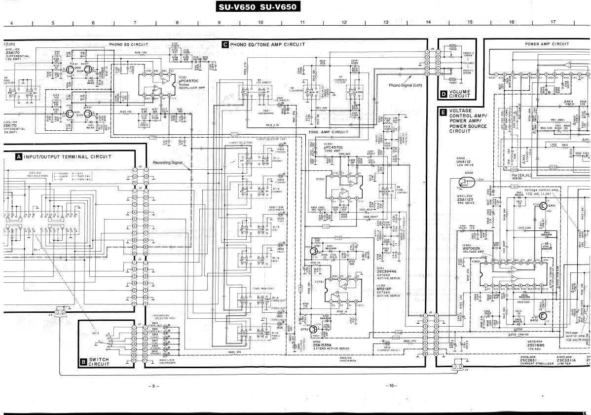 Схема technics su v620