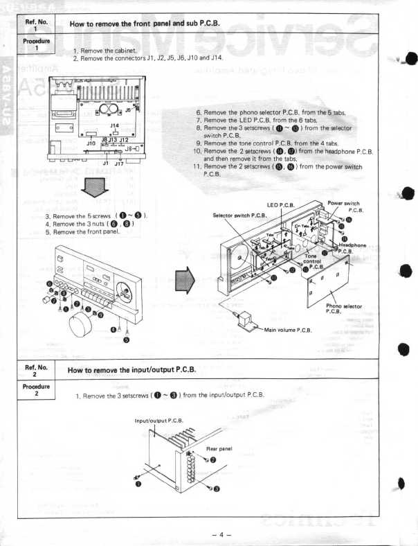 Сервисная инструкция Technics SU-V85A