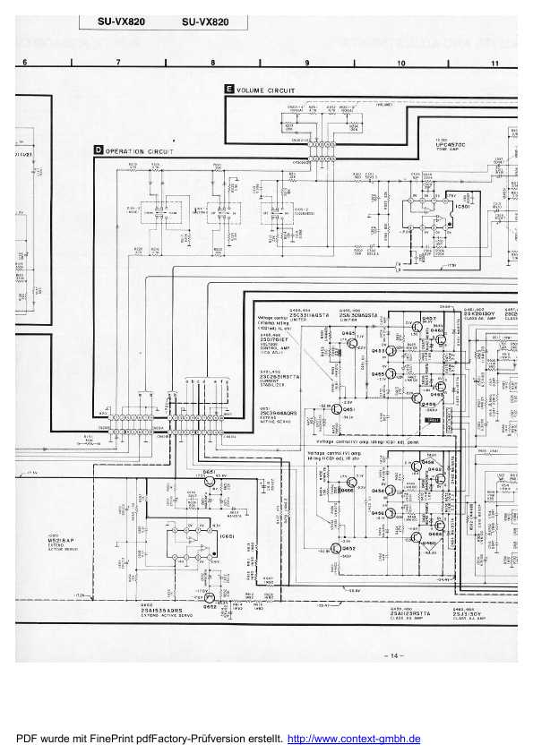 Сервисная инструкция Technics SU-VX820