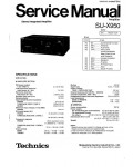 Сервисная инструкция Technics SU-X950