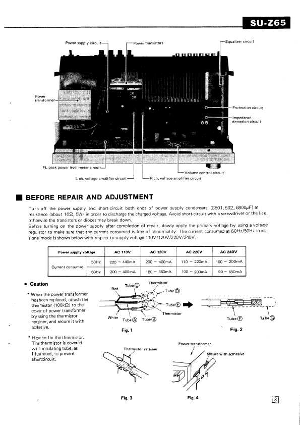 Сервисная инструкция Technics SU-Z65