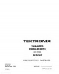 Сервисная инструкция Tektronix 7313