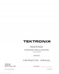 Сервисная инструкция Tektronix 7633