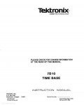 Сервисная инструкция Tektronix 7B10