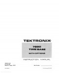 Сервисная инструкция Tektronix 7B80