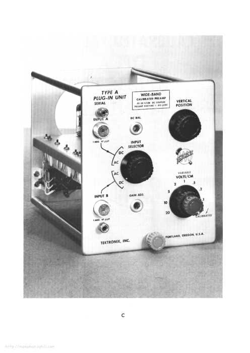 Сервисная инструкция Tektronix A