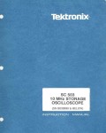 Сервисная инструкция Tektronix SC503 Oscilloscope