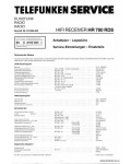 Сервисная инструкция TELEFUNKEN HR-780DS