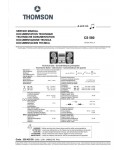 Сервисная инструкция Thomson CS580