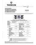 Сервисная инструкция Thomson MS-2200, CRKD2571