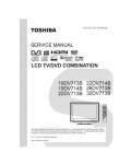 Сервисная инструкция Toshiba 19DV713B, 22DV713B, 26DV713B, 32DV713B