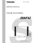 Сервисная инструкция Toshiba 20AF42
