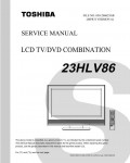 Сервисная инструкция Toshiba 23HLV86