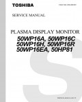 Сервисная инструкция Toshiba 50HP81