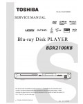 Сервисная инструкция Toshiba BDX-2100KB