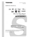 Сервисная инструкция Toshiba BDX-3000KU