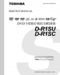 Сервисная инструкция Toshiba D-R1SC, SU