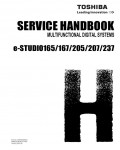 Сервисная инструкция Toshiba E-STUDIO-165, 167, 205, 207, 237 SERVICE HANDBOOK