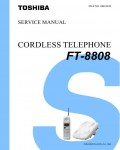 Сервисная инструкция Toshiba FT-8808