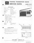 Сервисная инструкция TOSHIBA IC-70