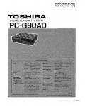 Сервисная инструкция Toshiba PC-G90AD