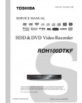 Сервисная инструкция Toshiba RD-H100DTKF