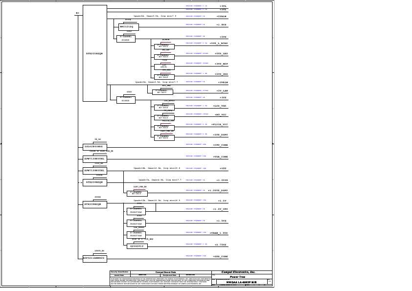 Схема Toshiba Satellite A665 COMPAL LA-6062P