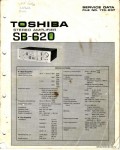 Сервисная инструкция TOSHIBA SB-620
