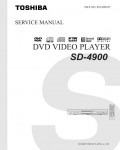 Сервисная инструкция Toshiba SD-4900