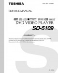 Сервисная инструкция Toshiba SD-5109