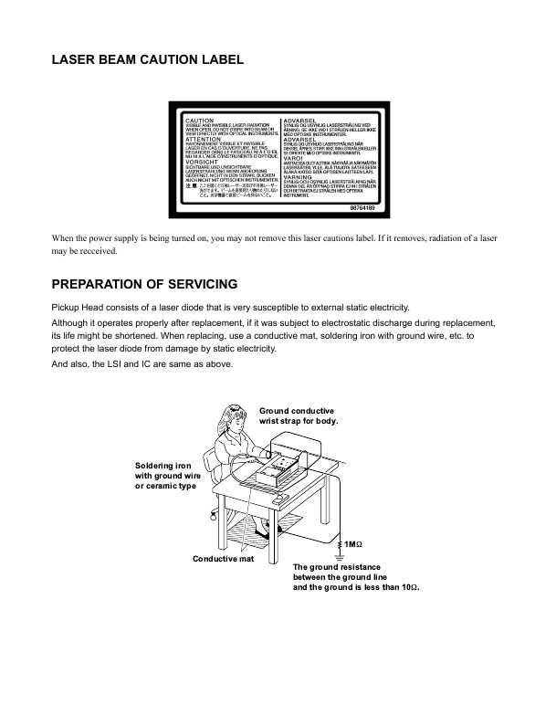 Сервисная инструкция Toshiba SD-9200