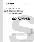 Сервисная инструкция Toshiba SD-K740SU