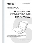 Сервисная инструкция Toshiba SD-KP19SN