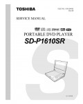 Сервисная инструкция Toshiba SD-P1610SR