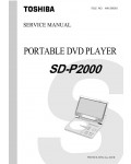 Сервисная инструкция Toshiba SD-P2000